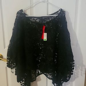 Cotton lace Shawl new